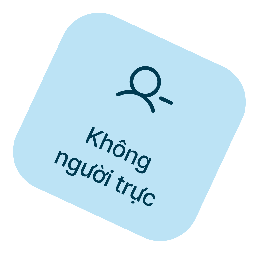 Không người trực